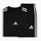 Full Black Adidas Shirt+Trouser Track Suit!